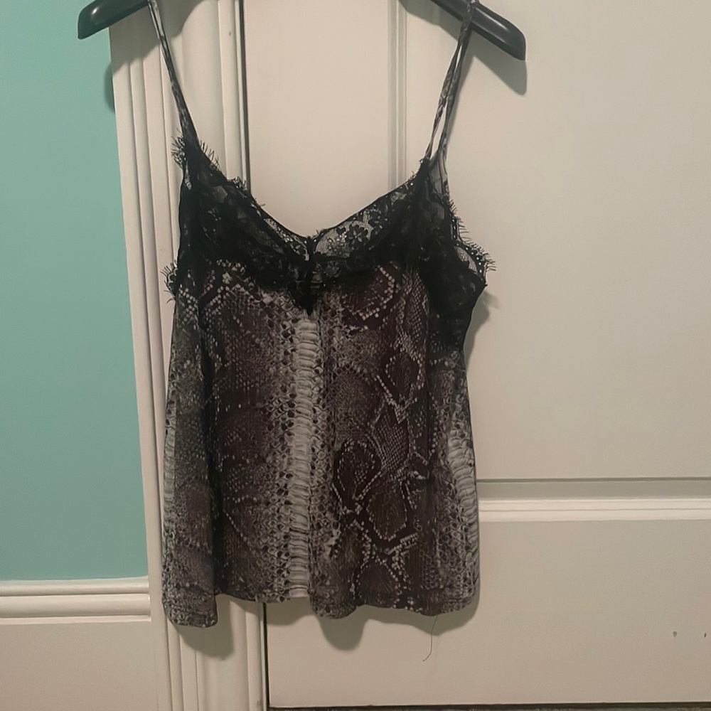Zara Snakeskin Tank